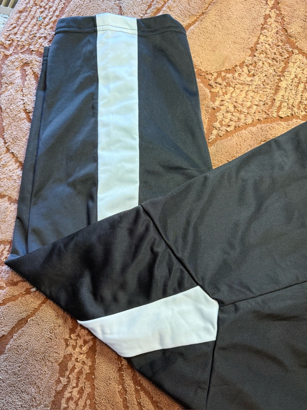 PUMA Men's Black Track Pants Size XXL Drawstring Elastic Waist NWT